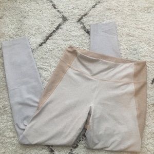 Outdoor Voices 7/8 Tri Tone Leggings